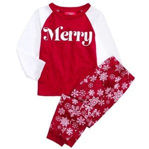 NWT! Family Pajamas Matching Merry Pajama Kids/Dog